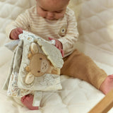 Livre tissu d’activités Safari Friends – livre sensoriel bébé LITTLE DUTCH