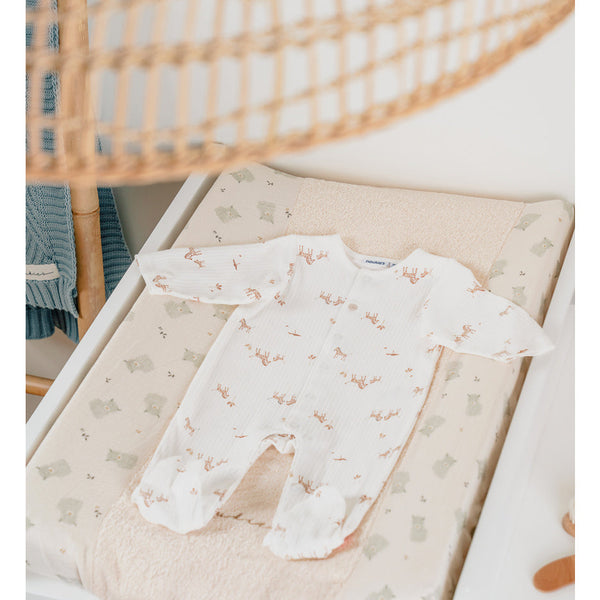 Lot de 2 pyjamas bébé en jersey – Mini Zèbres NOUKIES