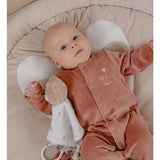 Lot de 2 pyjamas bébé en velours – Petits Cœurs & Rose NOUKIES