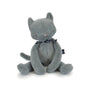 Peluche Chat Gris Méloé 37 ou 56 cm – Peluche artisanale made in France Maïlou