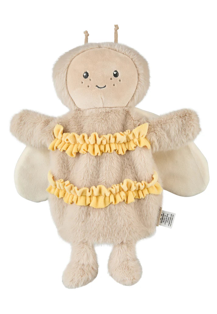 Marionnette abeille : une peluche douce et ludique pour stimuler l’imagination des enfants.
