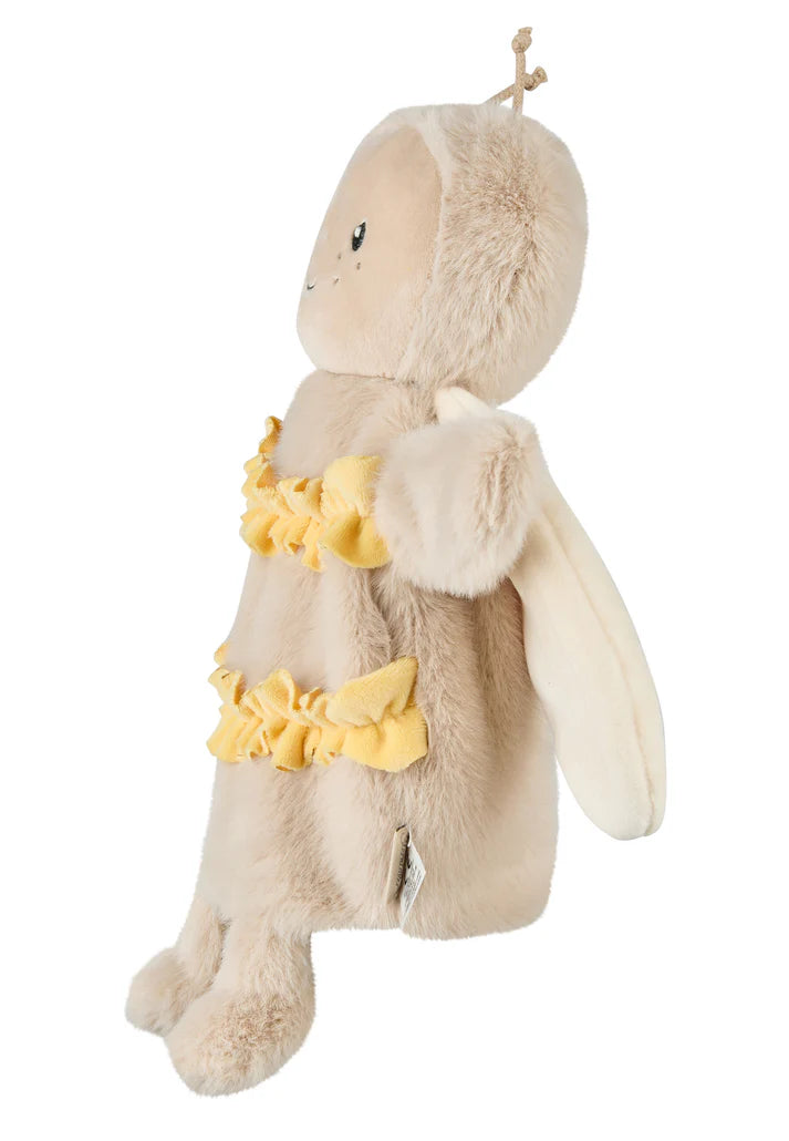 Marionnette abeille : une peluche douce et ludique pour stimuler l’imagination des enfants.