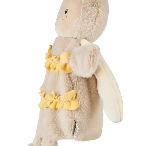 Marionnette abeille : une peluche douce et ludique pour stimuler l’imagination des enfants.
