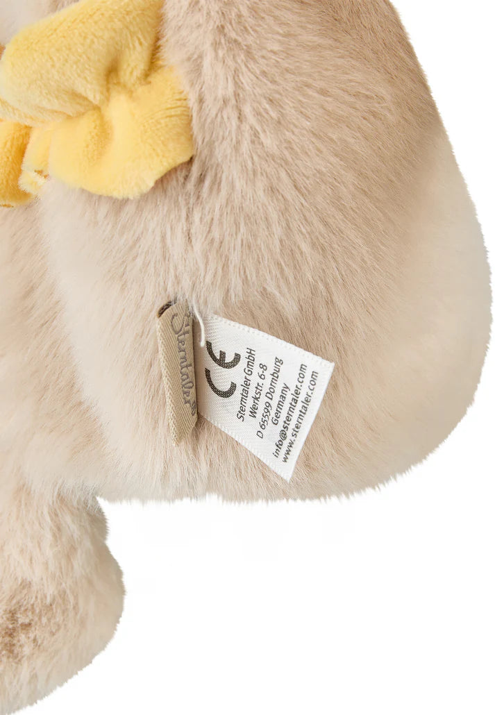 Marionnette abeille : une peluche douce et ludique pour stimuler l’imagination des enfants.