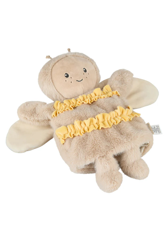 Marionnette abeille : une peluche douce et ludique pour stimuler l’imagination des enfants.