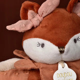 Marionnette renard rose Mina – doudou marionnette 25 cm DOUDOU ET COMPAGNIE