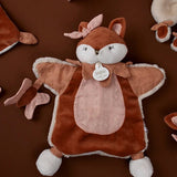 Marionnette renard rose Mina – doudou marionnette 25 cm DOUDOU ET COMPAGNIE