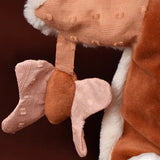 Marionnette renard rose Mina – doudou marionnette 25 cm DOUDOU ET COMPAGNIE