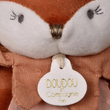 Marionnette renard rose Mina – doudou marionnette 25 cm DOUDOU ET COMPAGNIE