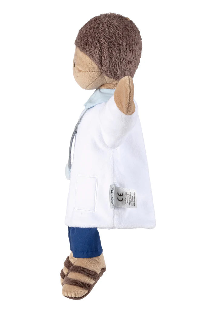 Marionnette docteur – marionnette enfant avec stéthoscope STERNTALER