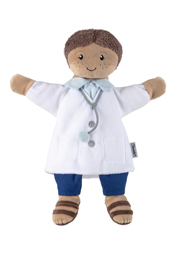 Marionnette docteur – marionnette enfant avec stéthoscope STERNTALER