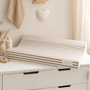 Matelas à langer rayé beige et ivoire 50 x 70 cm - Meyco Baby MEYCO BABY