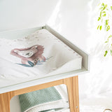Matelas à langer bébé 50x65 cm – bords vagues sécurisés Lion Leo JULIUS ZOLNER
