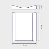matelas à langer bébé bords relevés sécurisés