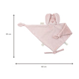 Maxi doudou bébé lapin rose poudré – doudou naissance 65 cm NATTOU