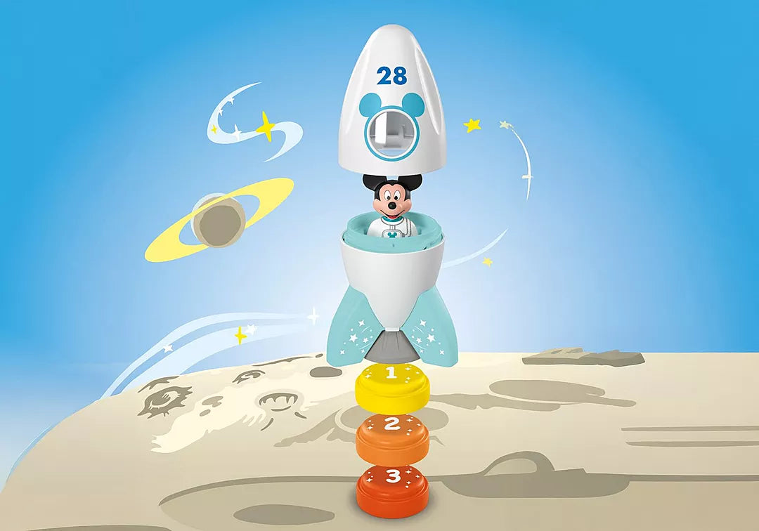 Mickey astronaute Playmobil Junior – fusée jouet bébé dès 1 an