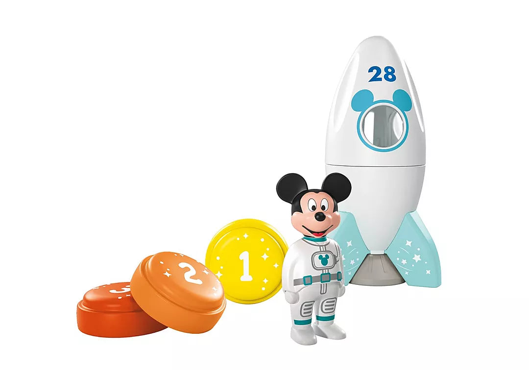Mickey astronaute Playmobil Junior – fusée jouet bébé dès 1 an