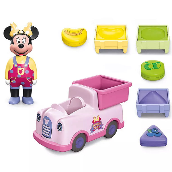 Minnie Playmobil Junior – voiturette à fruits jouet bébé dès 1 an