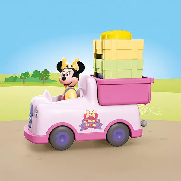 Minnie Playmobil Junior – voiturette à fruits jouet bébé dès 1 an