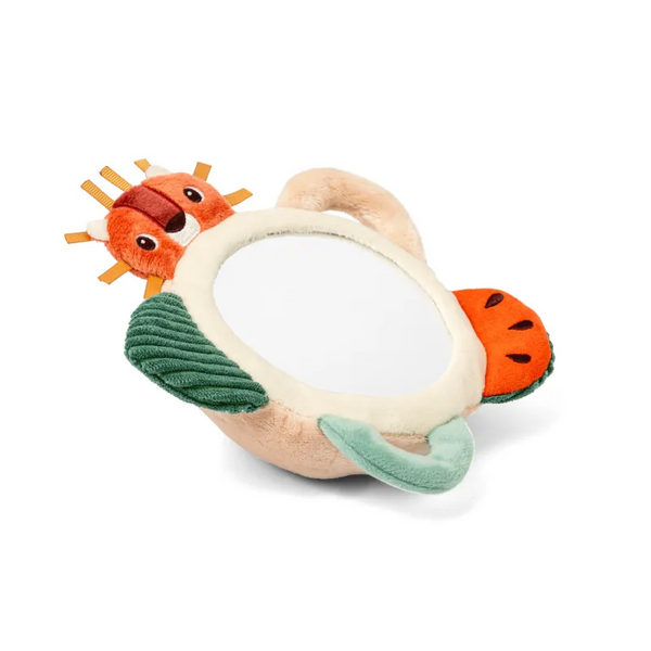 Miroir d’éveil Jack le Lion – miroir sensoriel bébé dès 6 mois liliputiens