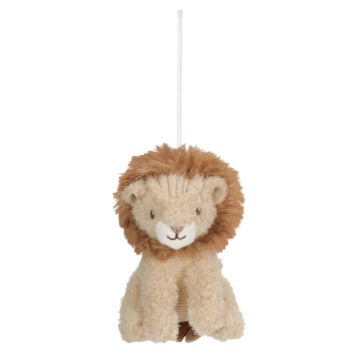 Mobile musical Safari Friends avec animaux de la savane et mélodie apaisante. Idéal pour endormir bébé dès la naissance. LITTLE DUTCH