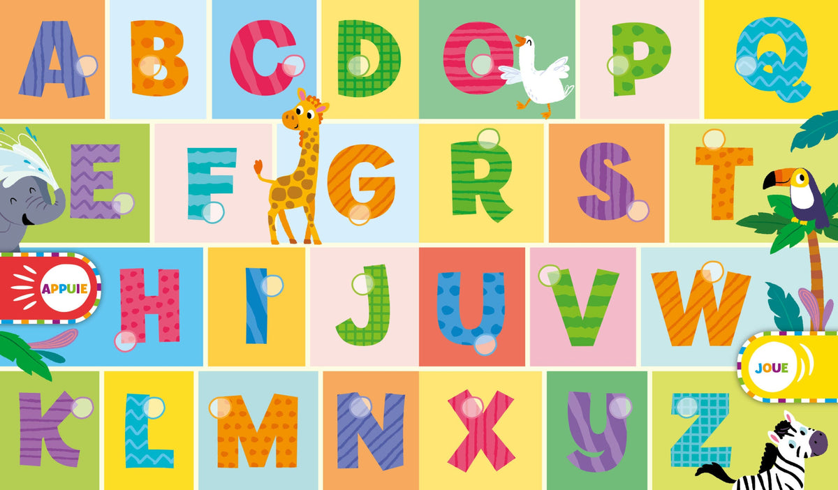 Mon alphabet sonore – ABC - Livre 1 2 3 SOLEIL