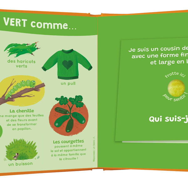 Mon livre des odeurs et des couleurs – L’Automne – Livre sensoriel dès 3 ans AUZOU