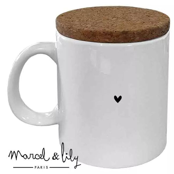 Mug en céramique message d’amour fabriqué en France 325 ml
