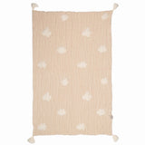 Couverture bébé matelassée en coton, indispensable de la liste de naissance
