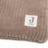 rangement lit bébé tissu côtelé TAUPE