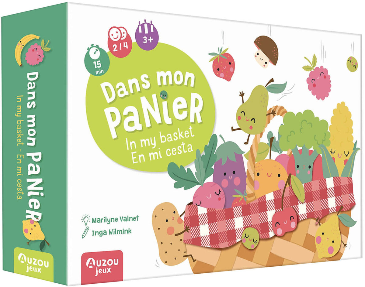 P’tit jeu – Dans mon panier AUZOU