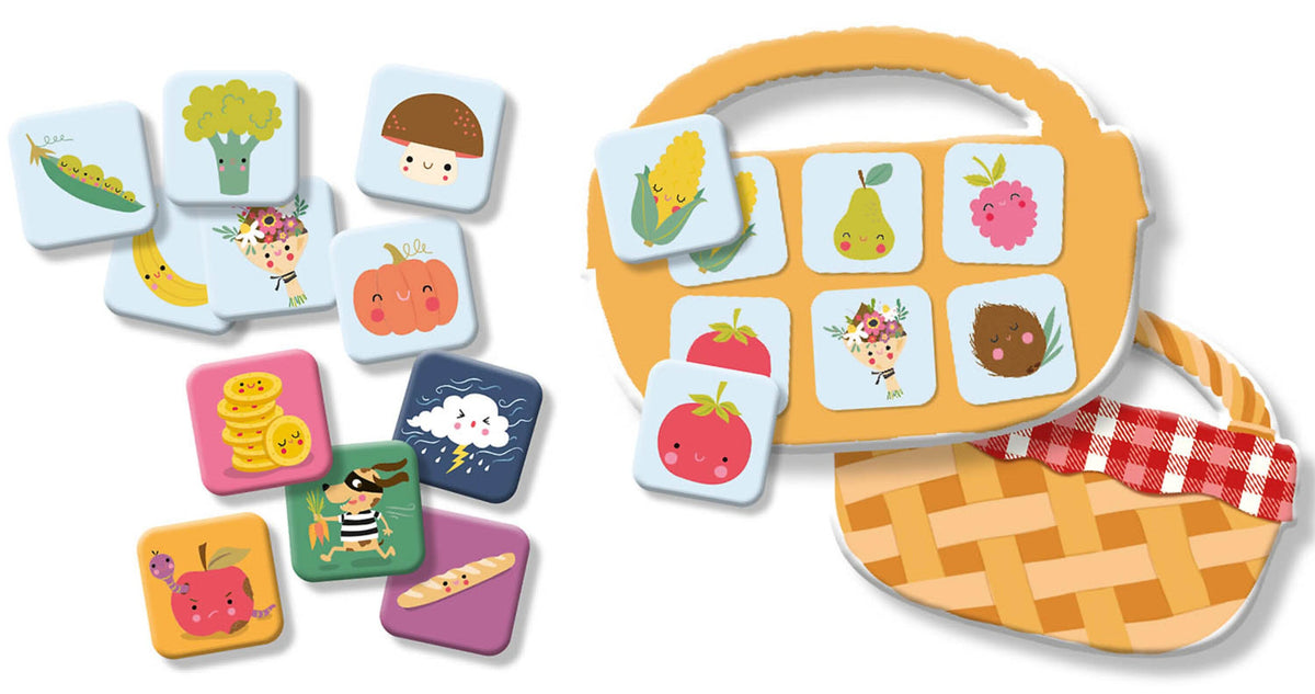 P’tit jeu – Dans mon panier AUZOU