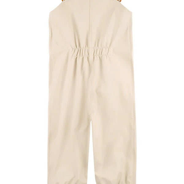 Pantalon de pluie enfant imperméable – salopette pluie unie Beige STERNTALER