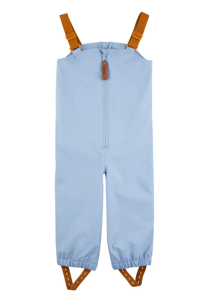 Pantalon de pluie enfant imperméable – salopette pluie unie Bleu pastel STERNTALER
