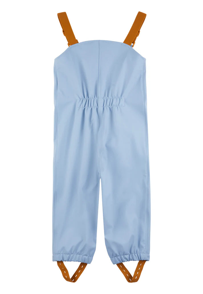 Pantalon de pluie enfant imperméable – salopette pluie unie Bleu pastel STERNTALER