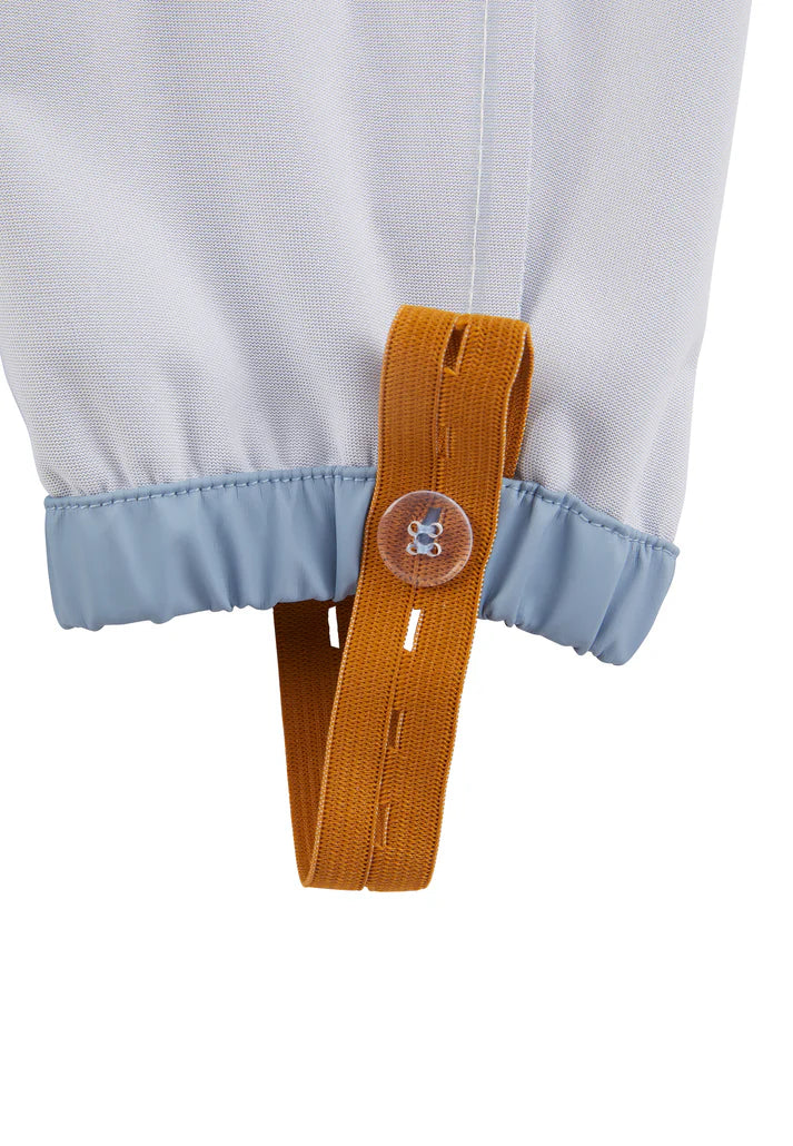 Pantalon de pluie enfant imperméable – salopette pluie unie Bleu pastel STERNTALER