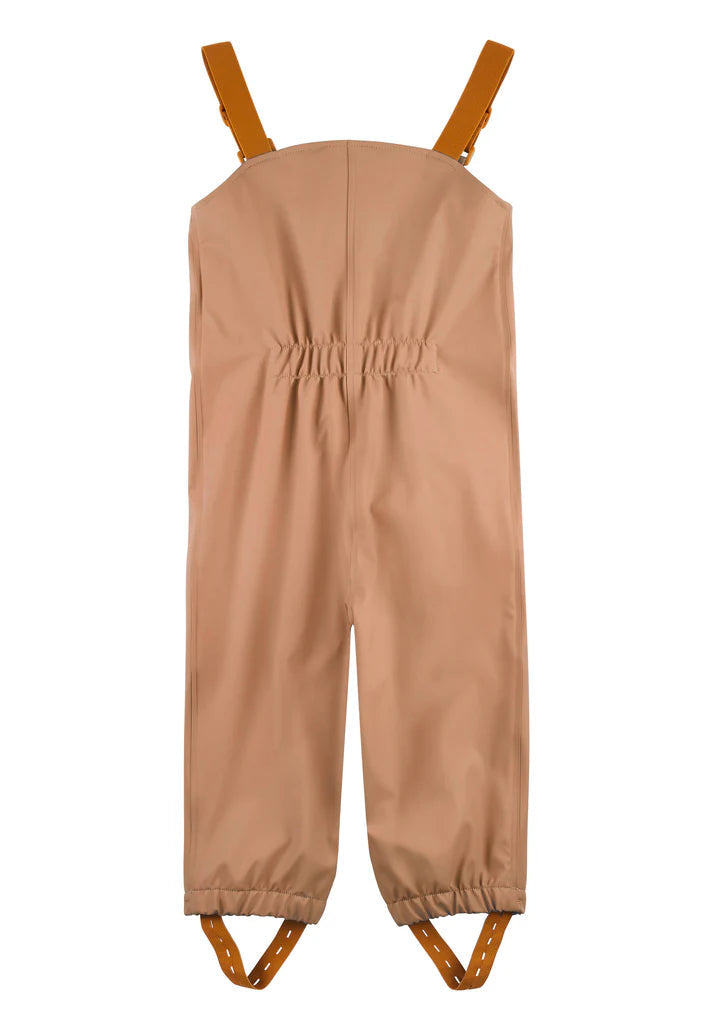 Pantalon de pluie enfant imperméable – salopette pluie unie Caramel STERNTALER