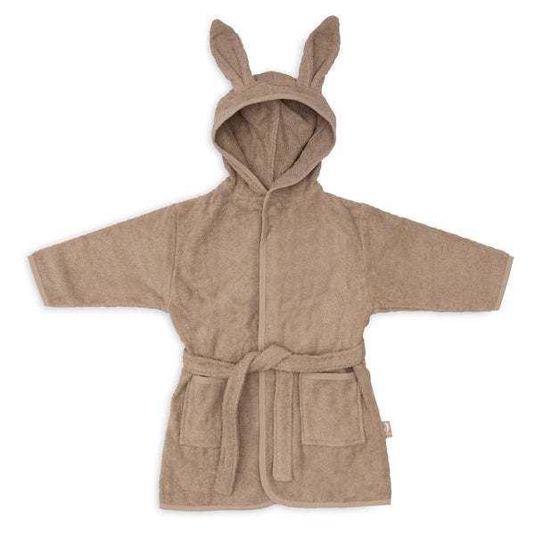 Ce peignoir de bain enfant en éponge 100 % coton est idéal après le bain, la douche ou la piscine. Doux, absorbant et confortable, il est doté d'une capuche, d'une fermeture pratique et d'une ceinture cousue pour accompagner les enfants de 3 à 4 ans. COLORIS MILKY COFFEE
