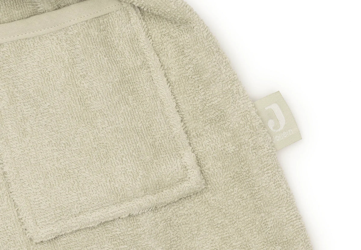 Peignoir de bain enfant en éponge – 3-4 ans Soft Matcha