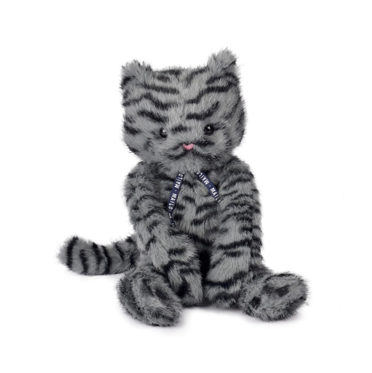 Peluche Grisouille Chat Méloé fabriquée en France – 37 ou 56 cm Maïlou MAÏLOU