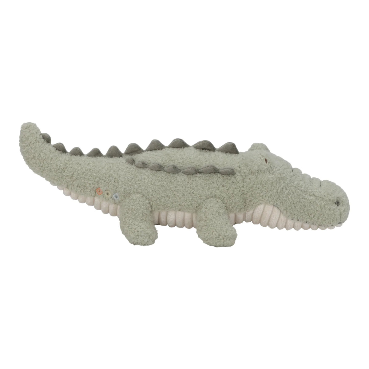 Peluche crocodile Safari Friends : un compagnon tout doux pour câliner et éveiller bébé dès la naissance.