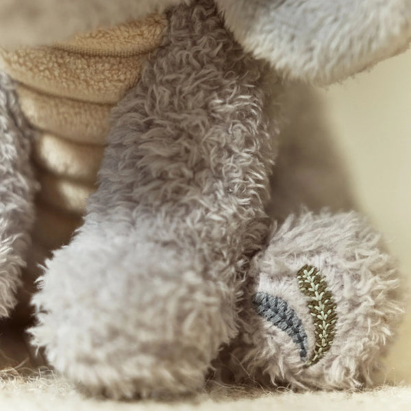 Peluche éléphant 17 cm – compagnon doux pour bébé