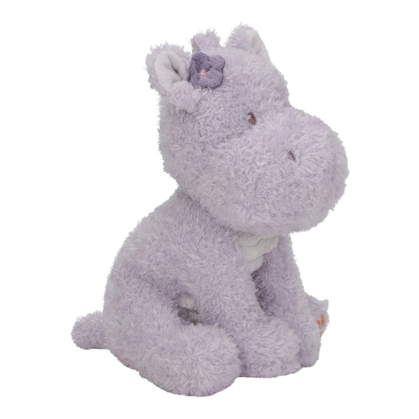 Peluche hippopotame 17 cm – compagnon doux pour bébé