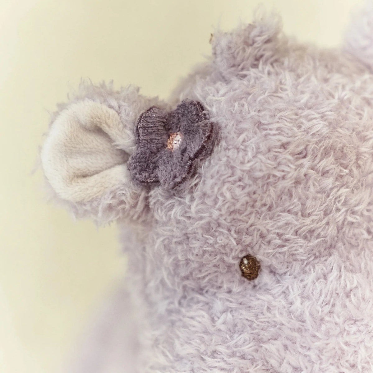 Peluche hippopotame 17 cm – compagnon doux pour bébé