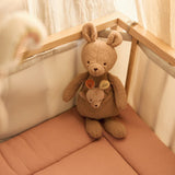 peluche kangourou bébé douce