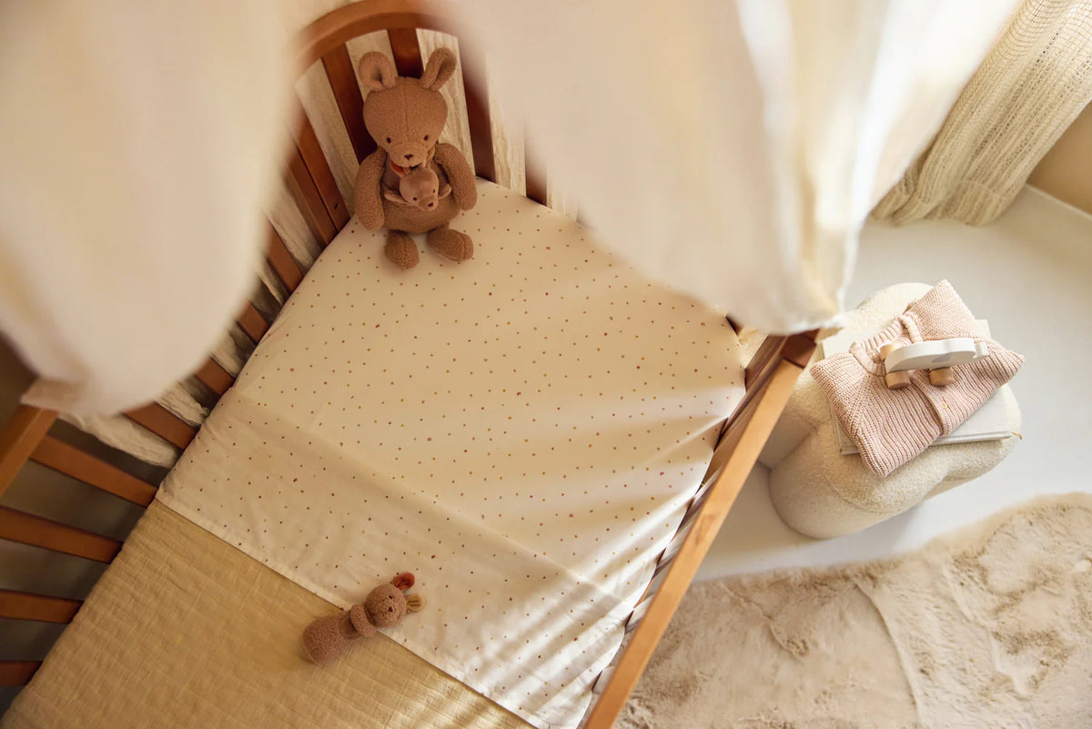 Peluche kangourou bébé avec bébé amovible – douce et câline