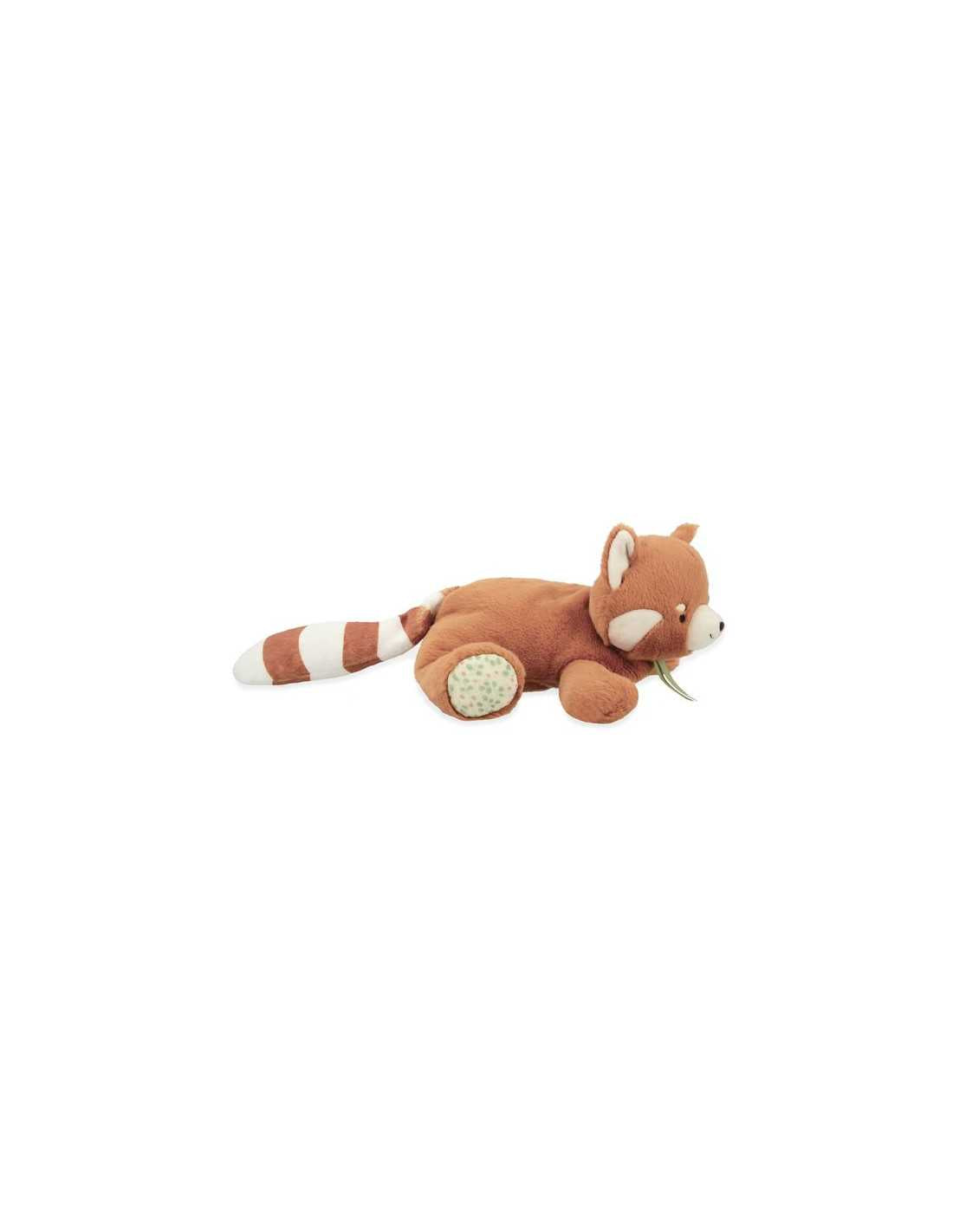 peluche lestée bébé panda roux