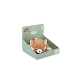 Peluche lestée bébé 26 cm dès 3 mois. Compagnon apaisant pour le rituel du coucher et le sommeil.