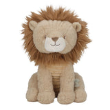 Peluche lion douce et rassurante de 25 cm. Un compagnon câlin idéal dès la naissance pour jouer et se réconforter.