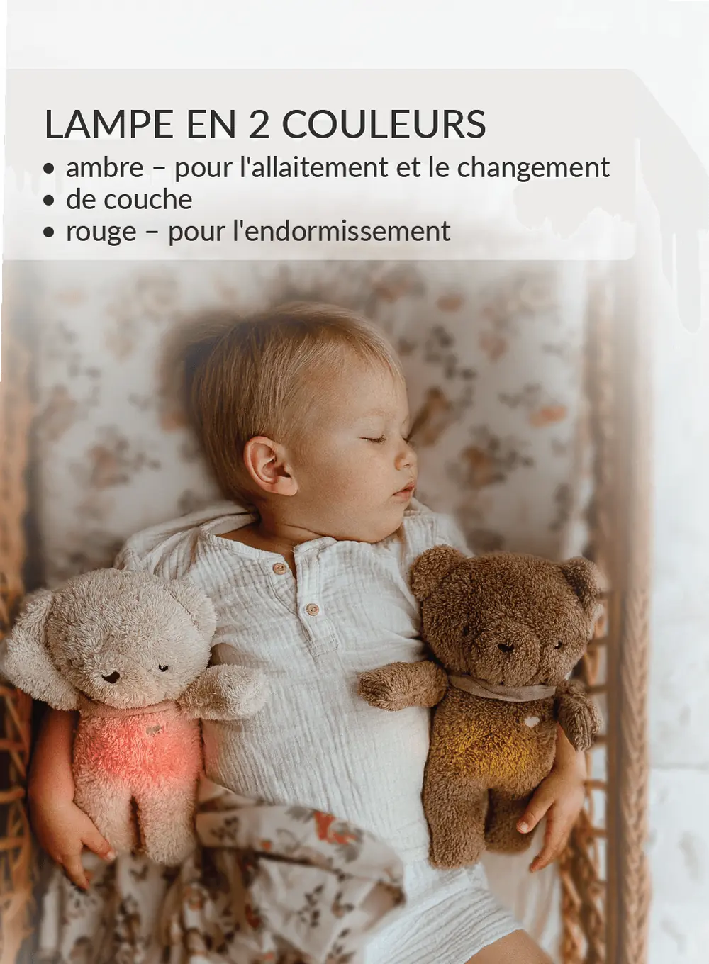 MyHummy Ourson Marron 5en1 veilleuse MUHYMMY